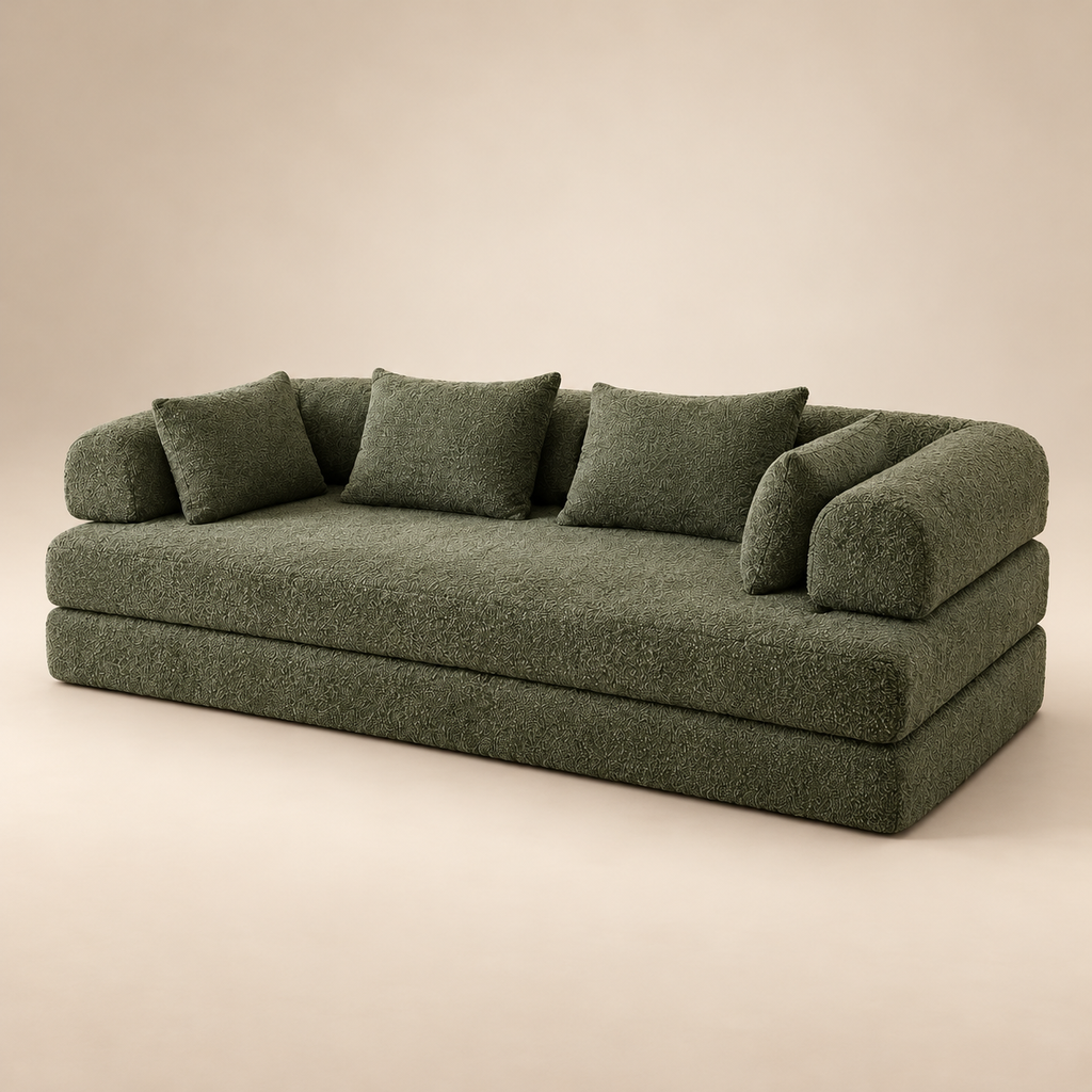 MILO – canapé convertible vert